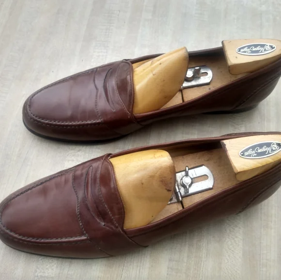Bragano Men\'s Brown Dress Slipon Loafer Shoes Size 11.5N (17) Men”s Leather Clark main image 4